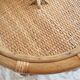 Vintage rattan coffee table