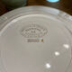 Dessert plate porcelain of Luneville Epinay