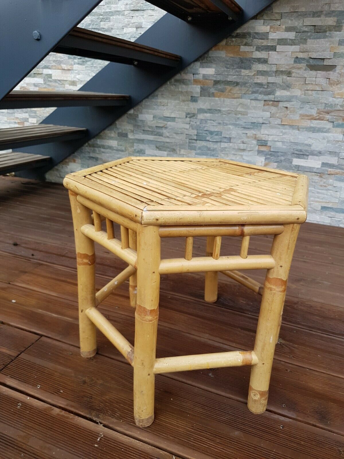 Bamboo coffee table