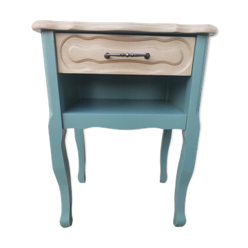 Table de chevet,  table de nuit, meuble d’appoint rénové