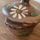 Small Alsatian pot in glazed ceramic