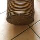 Umbrella door with bamboo handles and vintage rattan 60s