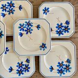 Flower plates from Moulin des Loups