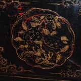 Chinese cabinet in polychrome elm