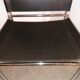 Vintage chrome armchair Klinte Chair by Tord Bjorklund for Ikea 1980
