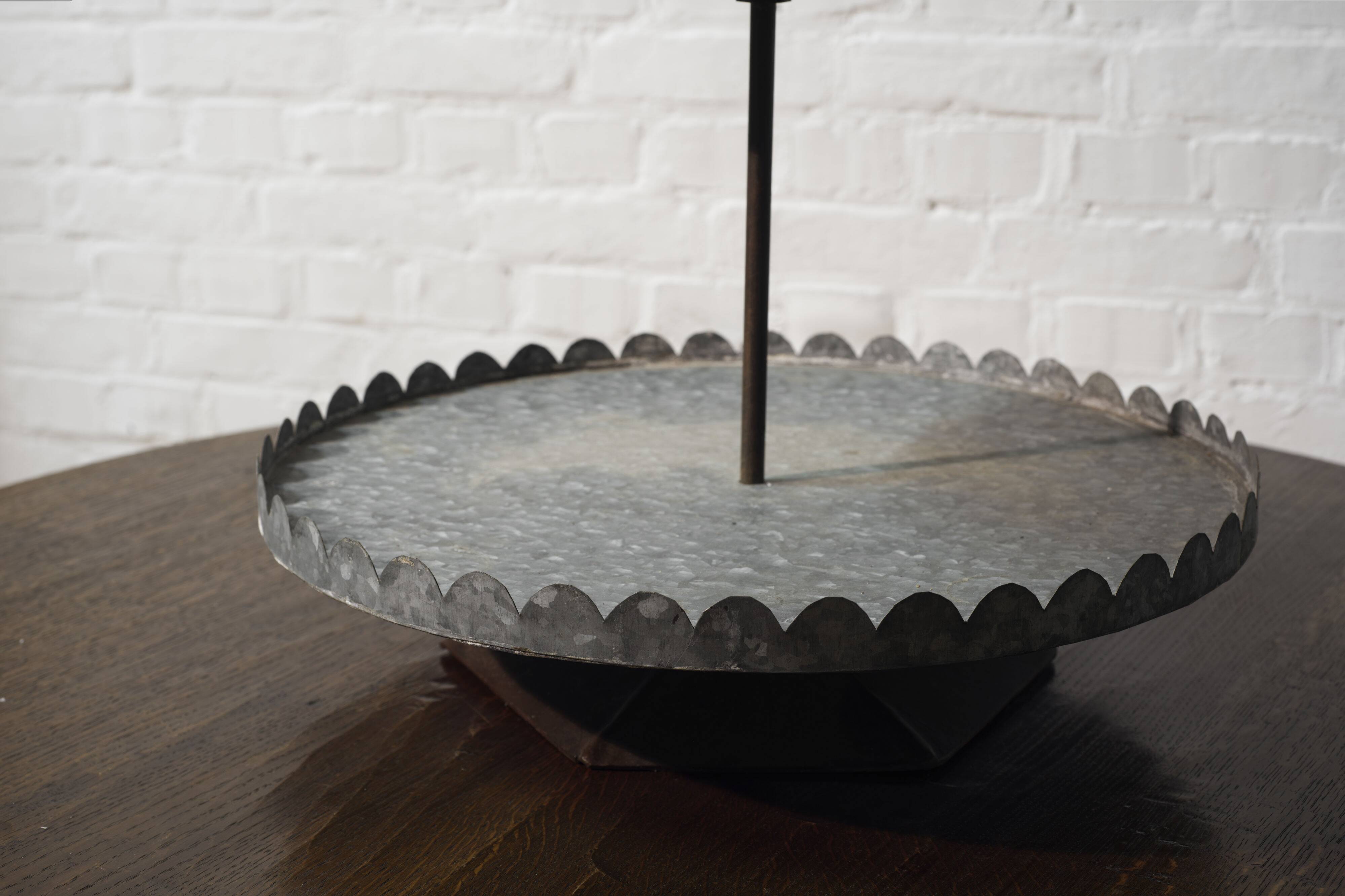 Vintage handmade serving stand