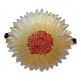 Sunflower-shaped bowl with handles