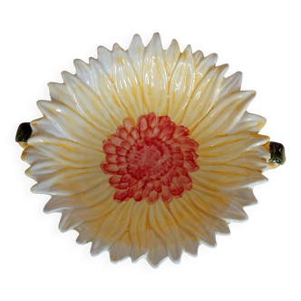 Sunflower-shaped bowl with handle