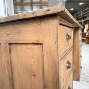 Bureau pin meuble atelier 1950
