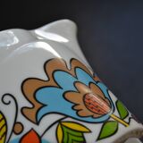 Vintage seventies colorful teapot