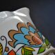 Vintage seventies colorful teapot
