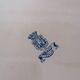 Gien earthenware square flat