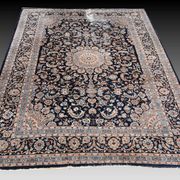 Oriental carpet kashmar iran in wool: 3.55 x 2.50 metres - circa: 1970 - "galerie sardje"