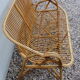 Seat rattan 60s vintage