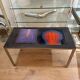 Op Art vintage table design – Vasarely style