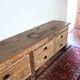 Meuble de métier comptoir en bois