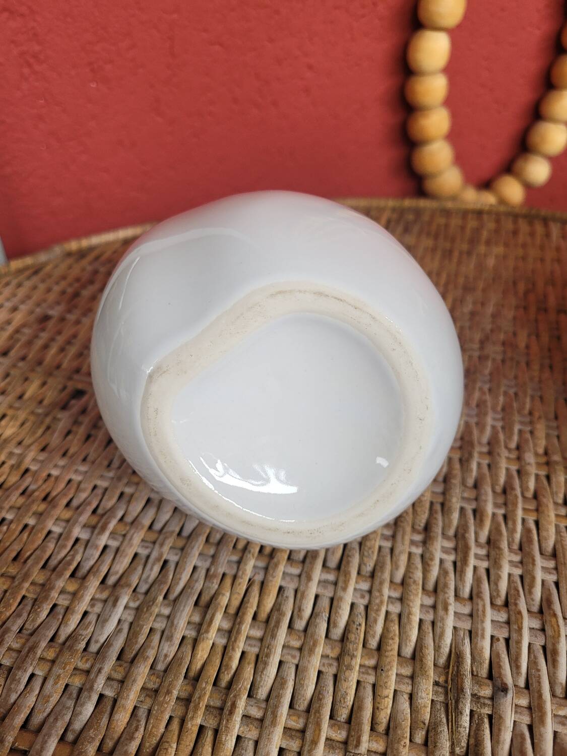 Porcelain pear soliflore vase