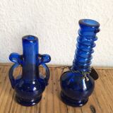 Two glass bottles