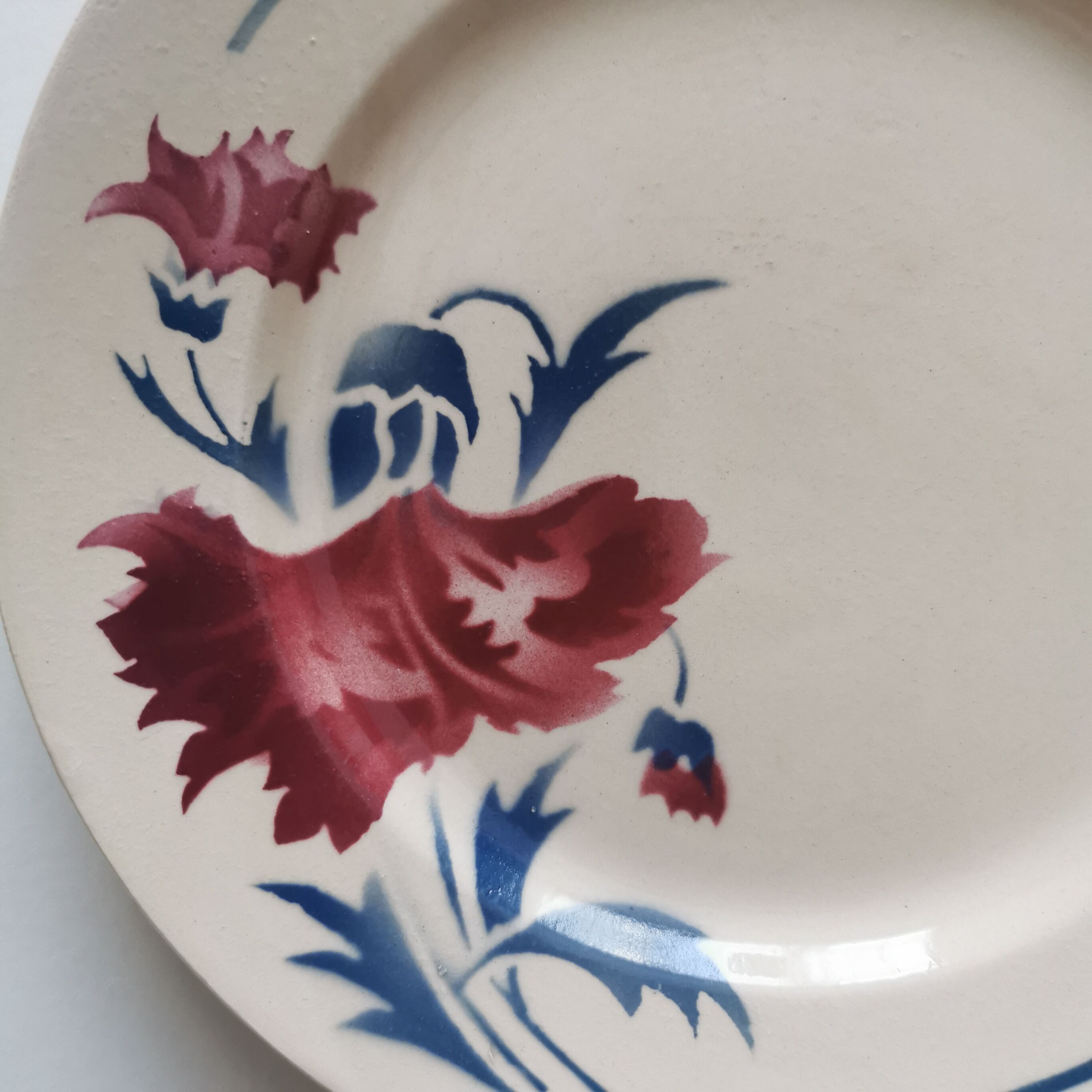 K&G Lunéville dessert plate, Annie model