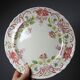 4 antique dessert plates Longchamp Daisies earthenware