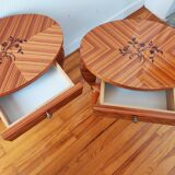 Pair of vintage bedside tables