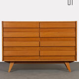 Wooden chest of drawers by Jiri Jiroutek, model U-453, circa 1960