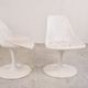 Vintage space age fiberglass dining set, 1960s