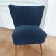 Restored 60s cocktail armchair