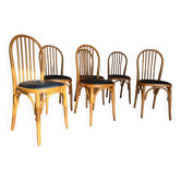 Set of 6 bistro chairs