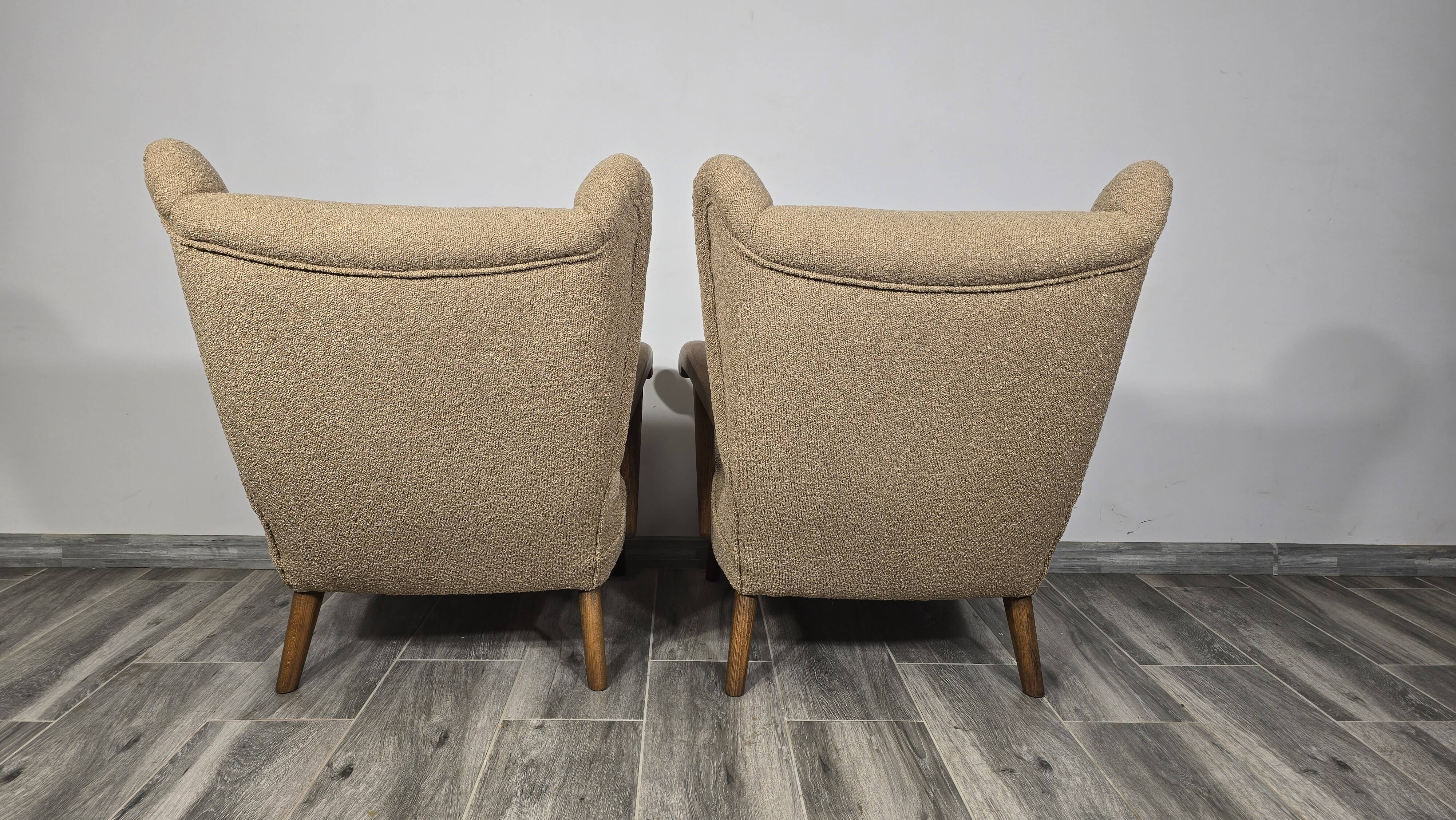 Vintage armchairs by Krasna Jizba