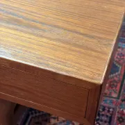 Teak desk design by Nanna Ditzel and Ed Soren Willadsen, 1955.