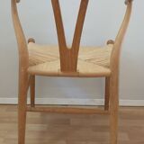 CH24 Wishbone chair in soapy oak by Hans Wegner