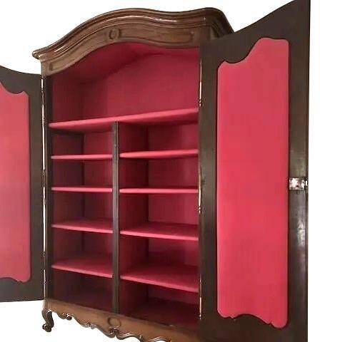 Mahogany port cabinet Nantes 18th century