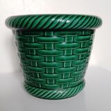 Ceramic pot cache Poët Laval basketry series