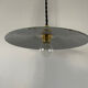 Old enameled metal lampshade