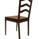 Vintage Teak Chair with Webbing - 1970s Design