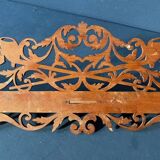 Old cut-out wooden wall display from the 1900s
