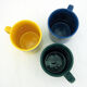 Lot de 3 mugs en céramique Staffordshire Tableware