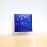 J. Cocteau tile on copper and plexiglass