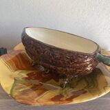 XXL cocoa pod slip dish