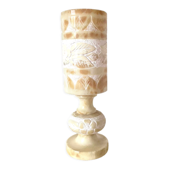 Vintage alabaster lamp