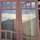 4 Art Nouveau partition doors + transom
