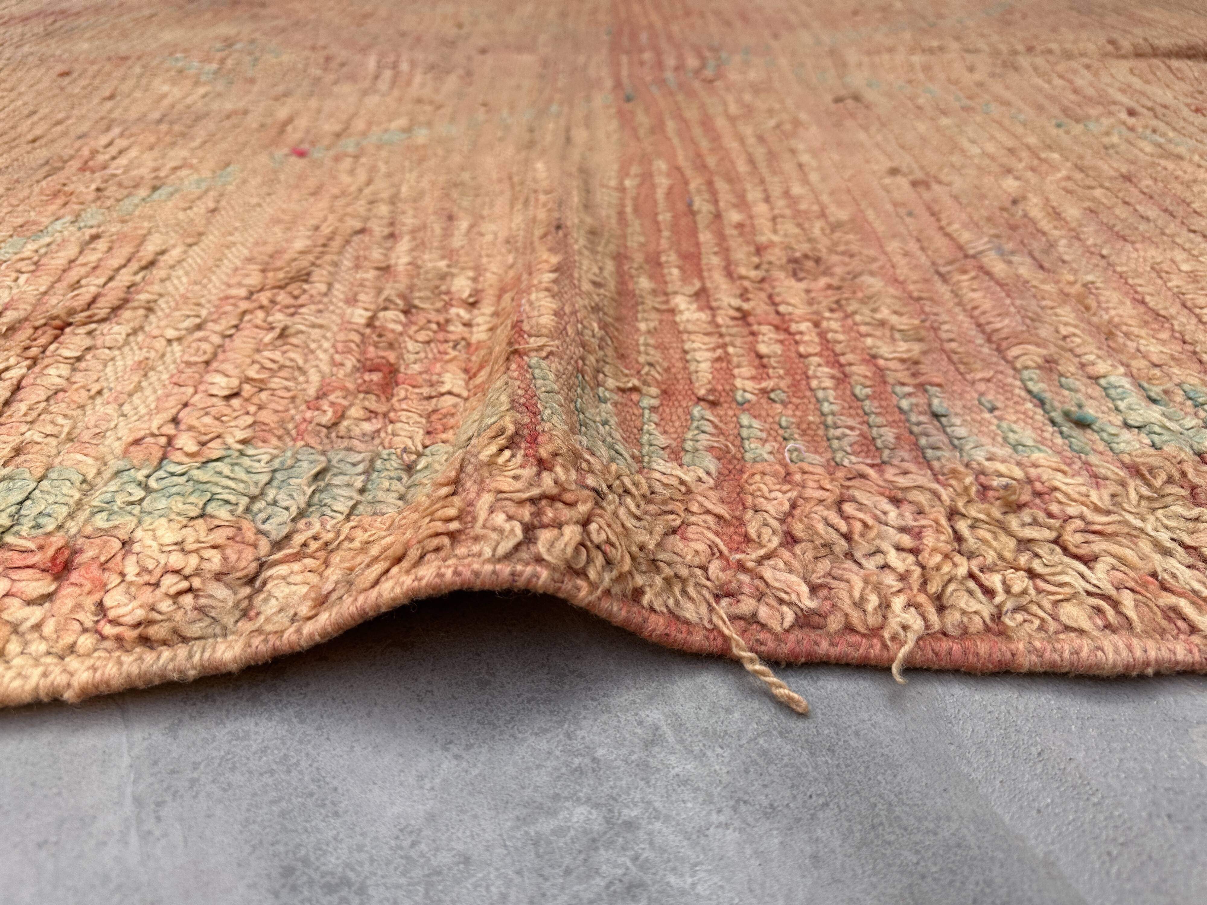 Moroccan rug Marmoucha beige - 153 x 290 cm