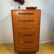 Mid-Century Retro Vintage Teak Tallboy Chest of Drawers by G Plan – Fresco