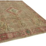 1970s 245 cm x 340 cm beige wool carpet