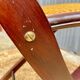 Chaise cannée pliante