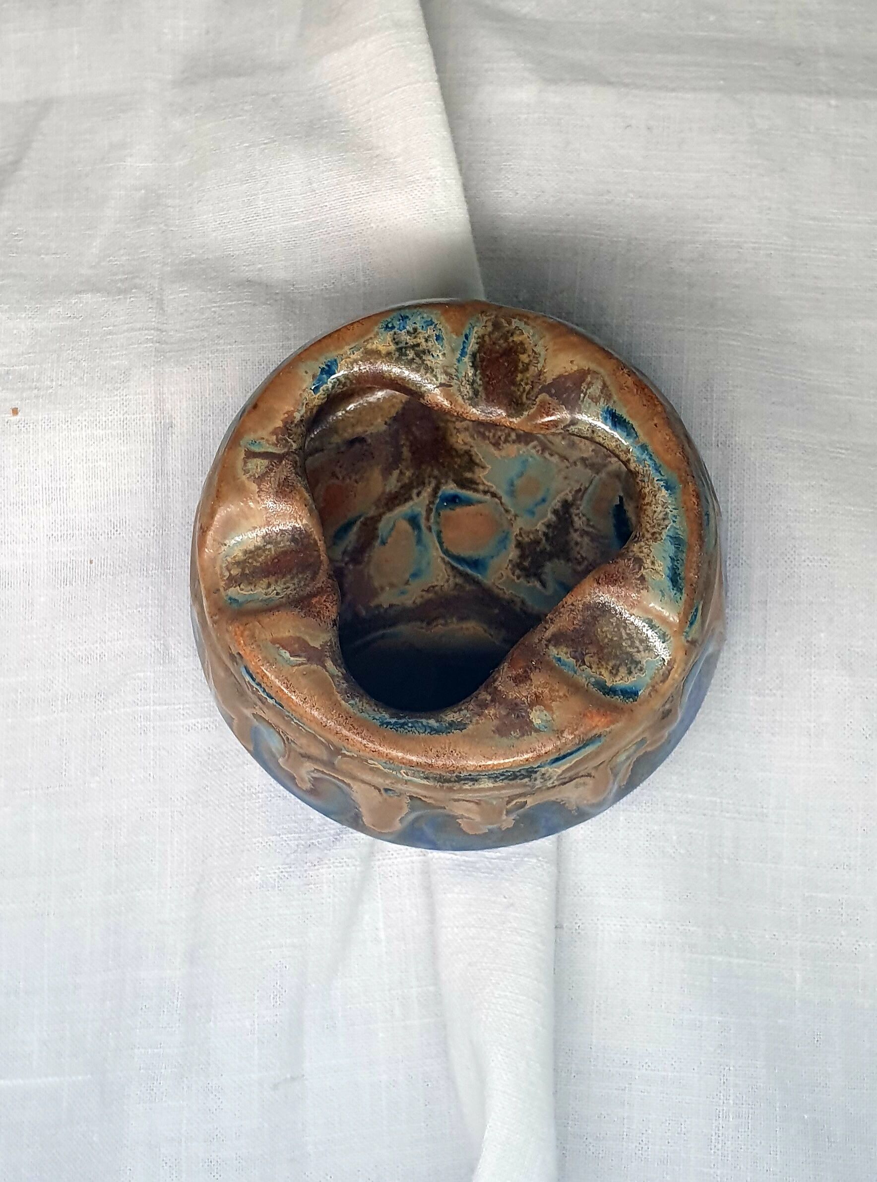 G. Metenier set in enamelled stoneware