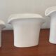 Trio of vintage ceramic vases 70s