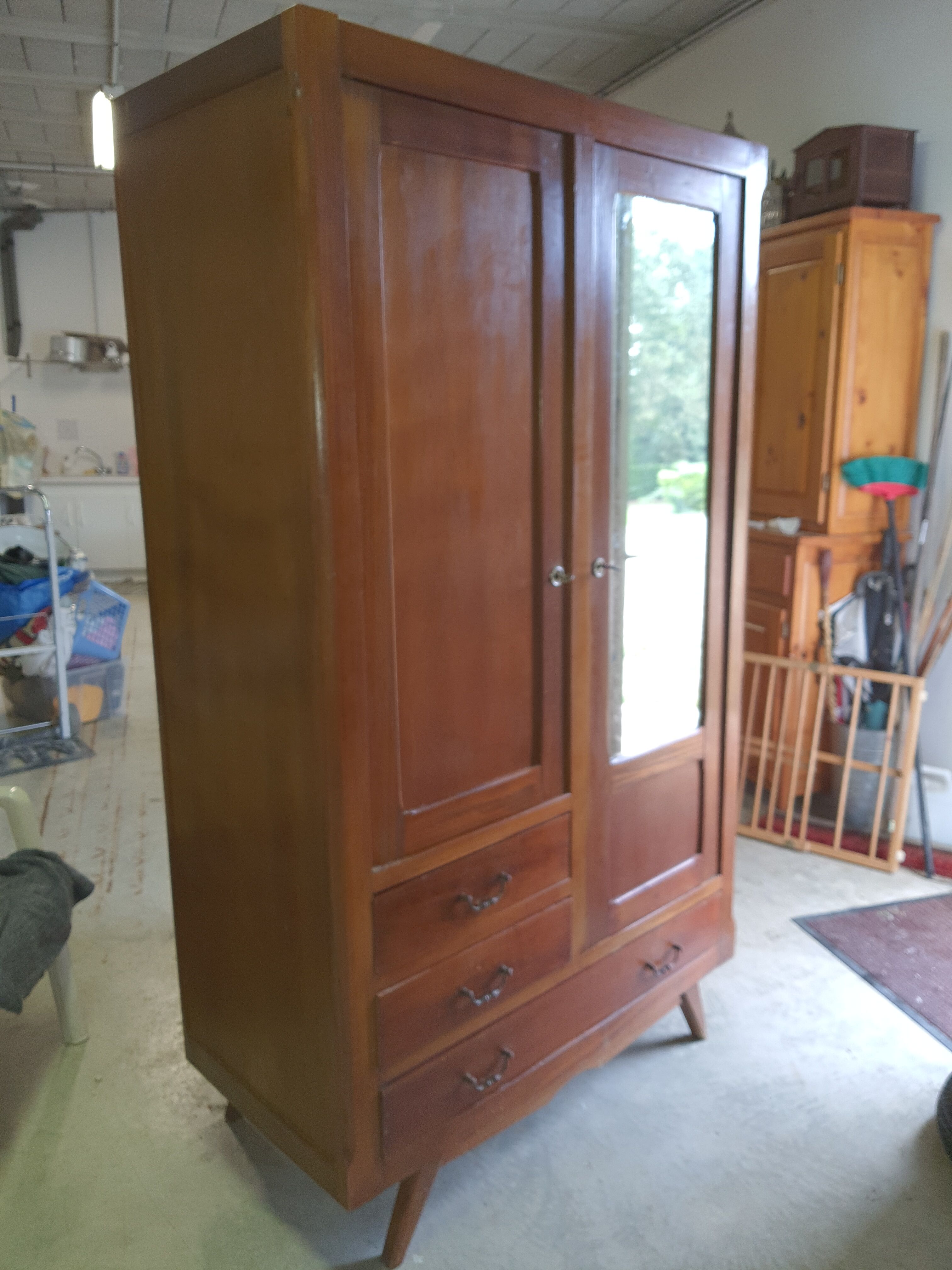 Vintage Parisian wardrobe