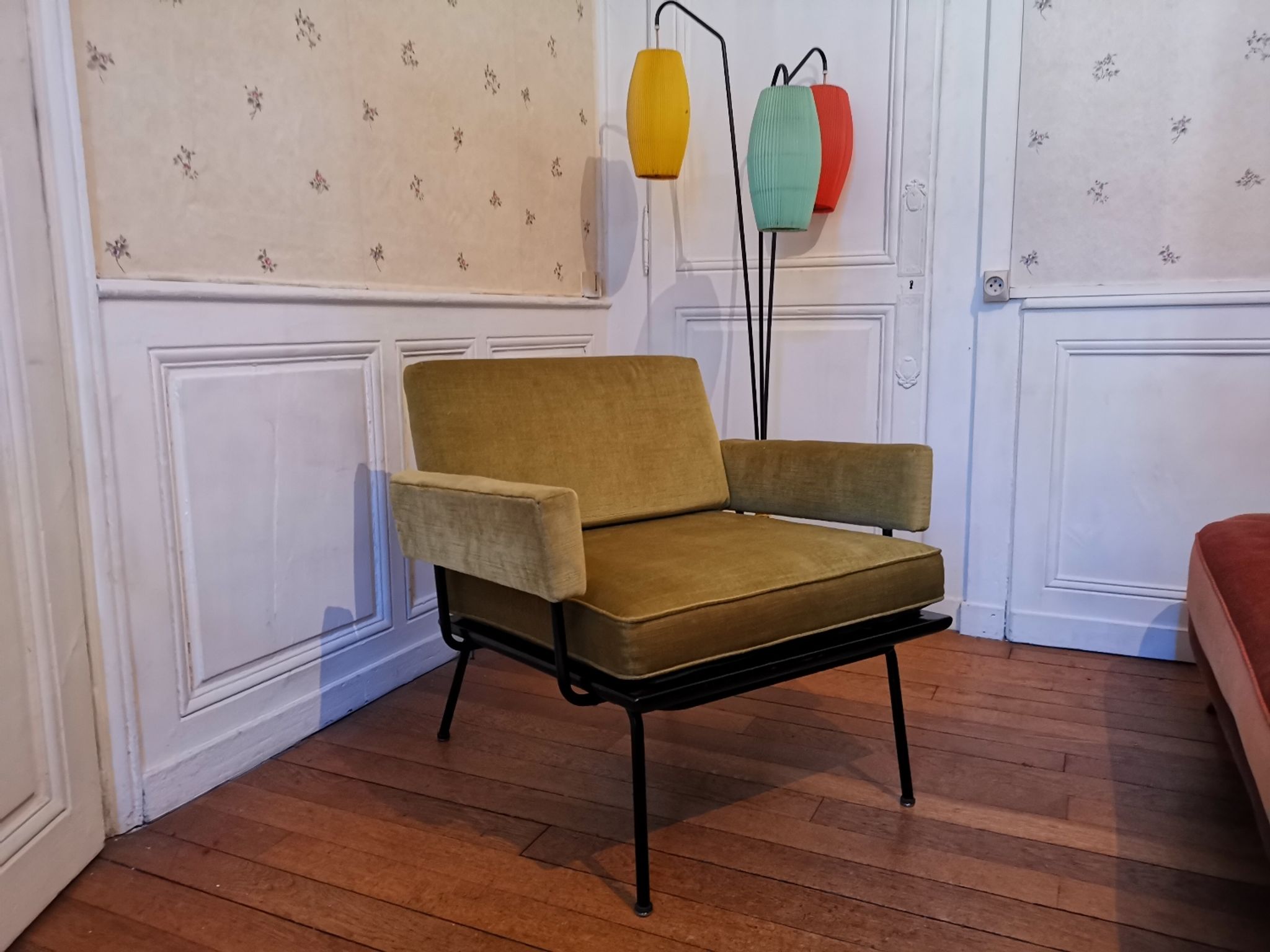Fauteuil années 60 70 modernist architecte